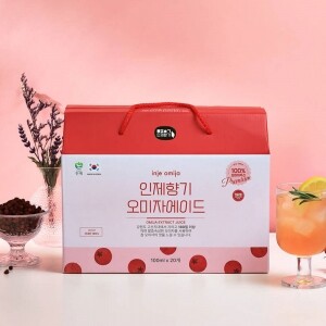 합성첨가물 무첨가 인제향기 프리미엄 오미자에이드 선물세트 100ml 20개